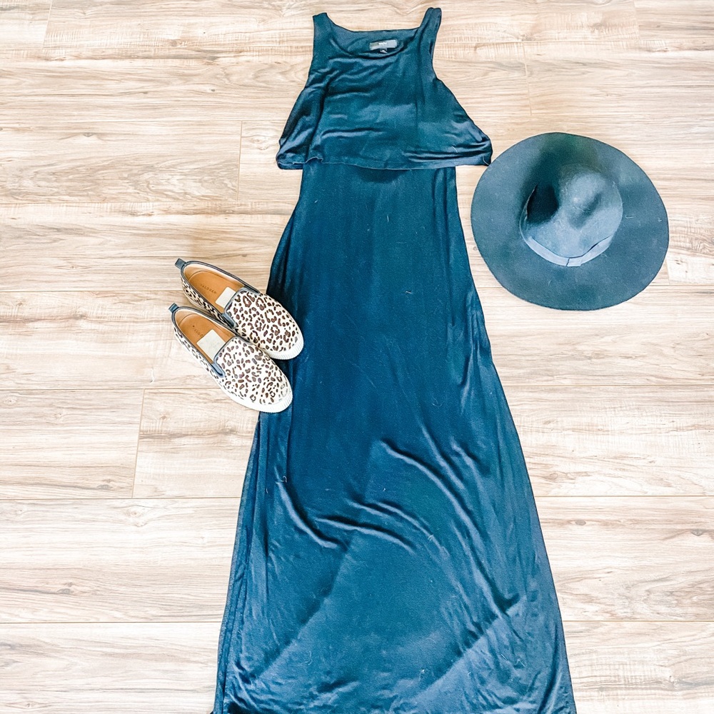 Mossimo black maxi dress